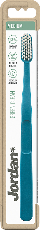 Zahnbürste mittel Green Clean blau - Jordan Green Clean Medium — Bild N1