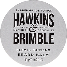 Düfte, Parfümerie und Kosmetik Bartbalsam mit Elemi und Ginseng - Hawkins & Brimble Beard Balm