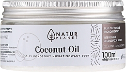 Düfte, Parfümerie und Kosmetik 100% Unraffiniertes Kokosnussöl - Natur Planet Coconut Oil
