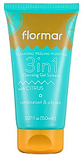 Düfte, Parfümerie und Kosmetik 3in1 Reinigungsgel für Mischhaut und fettige Haut - Flormar Cleansing Gel 3in1 Combination & Oily Skin