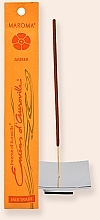 Räucherstäbchen Bernstein - Maroma Encens d'Auroville Stick Incense Amber — Bild N5