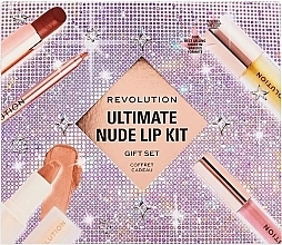 Set 6-tlg. - Makeup Revolution Ultimate Nude Lip Kit	 — Bild N1