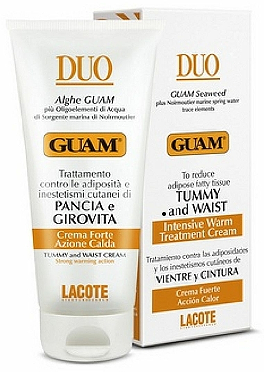 Intensiv fettreduzierende wärmende Creme für Bauch und Hüfte - Guam Duo Intensive Warm Treatment Cream — Bild N1