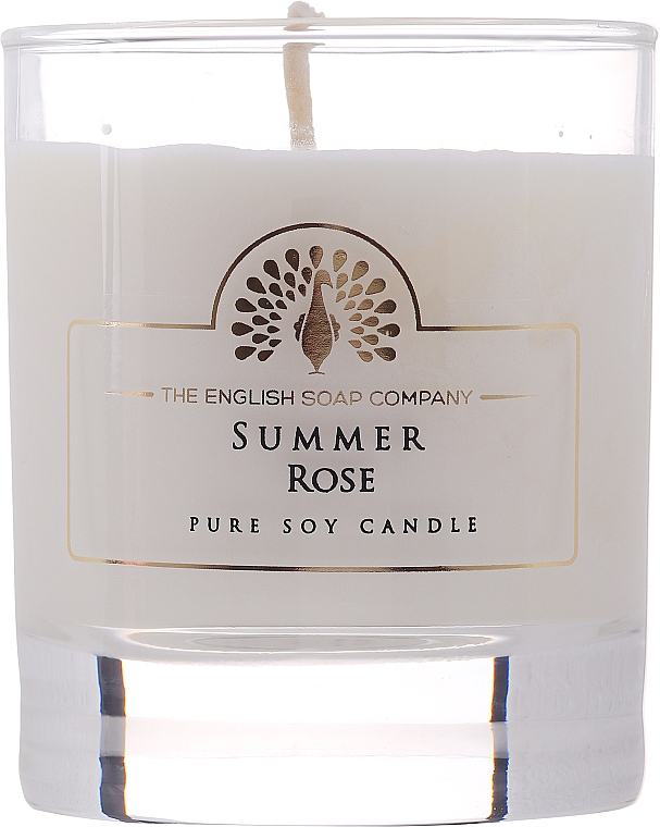 Duftkerze Sommerrose - The English Soap Company Summer Rose Candle — Bild N1