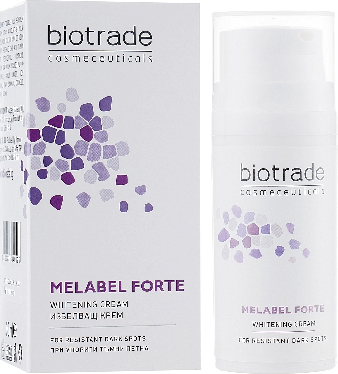 Aufhellende Creme gegen Pigmentflecken - Biotrade Melabel Forte Cream — Bild N2