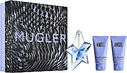 Düfte, Parfümerie und Kosmetik Thierry Mugler Angel  - Duftset (Eau de Parfum 25ml + Körperlotion 50ml + Duschgel 50ml) 