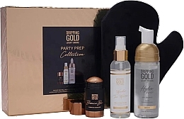 Sosu Dripping Gold Party Prep Set (Spray 100ml + Mousse 150ml + Deostick 36g + Zubehör 1 St.) - Gesichtspflegeset — Bild N1