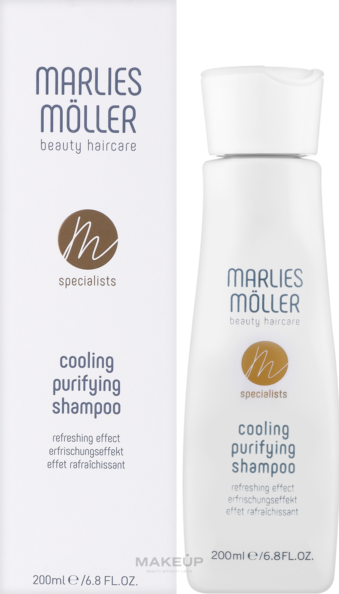Haarshampoo - Marlies Moller Specialist Cooling Purifying Shampoo — Bild 200 ml