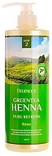 Düfte, Parfümerie und Kosmetik Erfrischender Conditioner für seidiges Haar mit Grüntee-Extrakt - Deoproce Green Tea Henna Pure Refresh Rinse