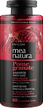 Düfte, Parfümerie und Kosmetik Shampoo für alle Haartypen mit Granatapfelöl - Mea Natura Pomegranate Shampoo