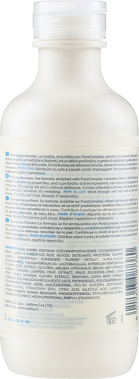 Reinigendes Shampoo gegen Schuppen - Vitality's Epura Purifying Shampoo — Foto N2