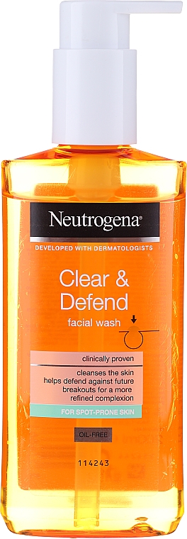 Gesichtsreinigungsgel mit Salicylsäure ölfrei - Neutrogena Visibly Clear Spot Proofing Daily Wash — Bild N1