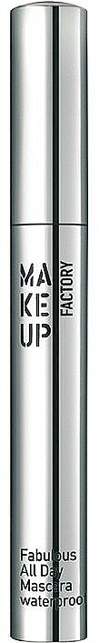 Wasserfeste Wimperntusche - Make Up Factory Fabulous All Day Mascara Waterproof