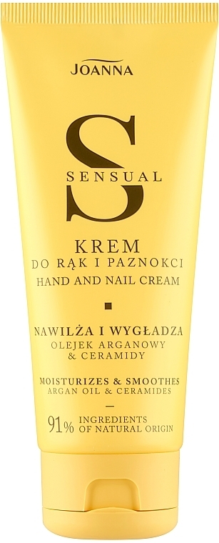 Beruhigende Handcreme mit Arganöl - Joanna Sensual Cream — Bild N1