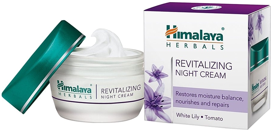 Regenerierende Nachtcreme - Himalaya Herbals Revitalizing Night Cream — Bild N1