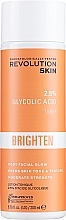 Reinigendes Gesichtstonikum mit Glykolsäure, Aloe und Ginseng - Makeup Revolution Skincare 2.5% Glycolic Acid Tonic — Bild N1
