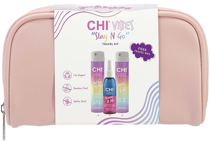 Set 5 St. - CHI Vibes Slay N Go Travel Kit — Bild N2