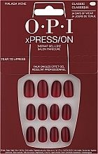 Düfte, Parfümerie und Kosmetik Künstliche Nägel - OPI Xpress/On Malaga Wine