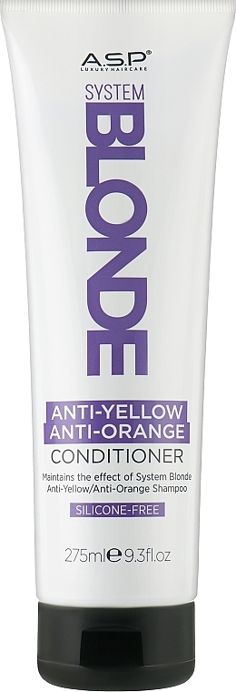 Anti-Gelbstich Haarspülung für blondes und aufgehelltes Haar - Affinage System Blonde Anti-Yellow/Orange Conditioner — Bild N1