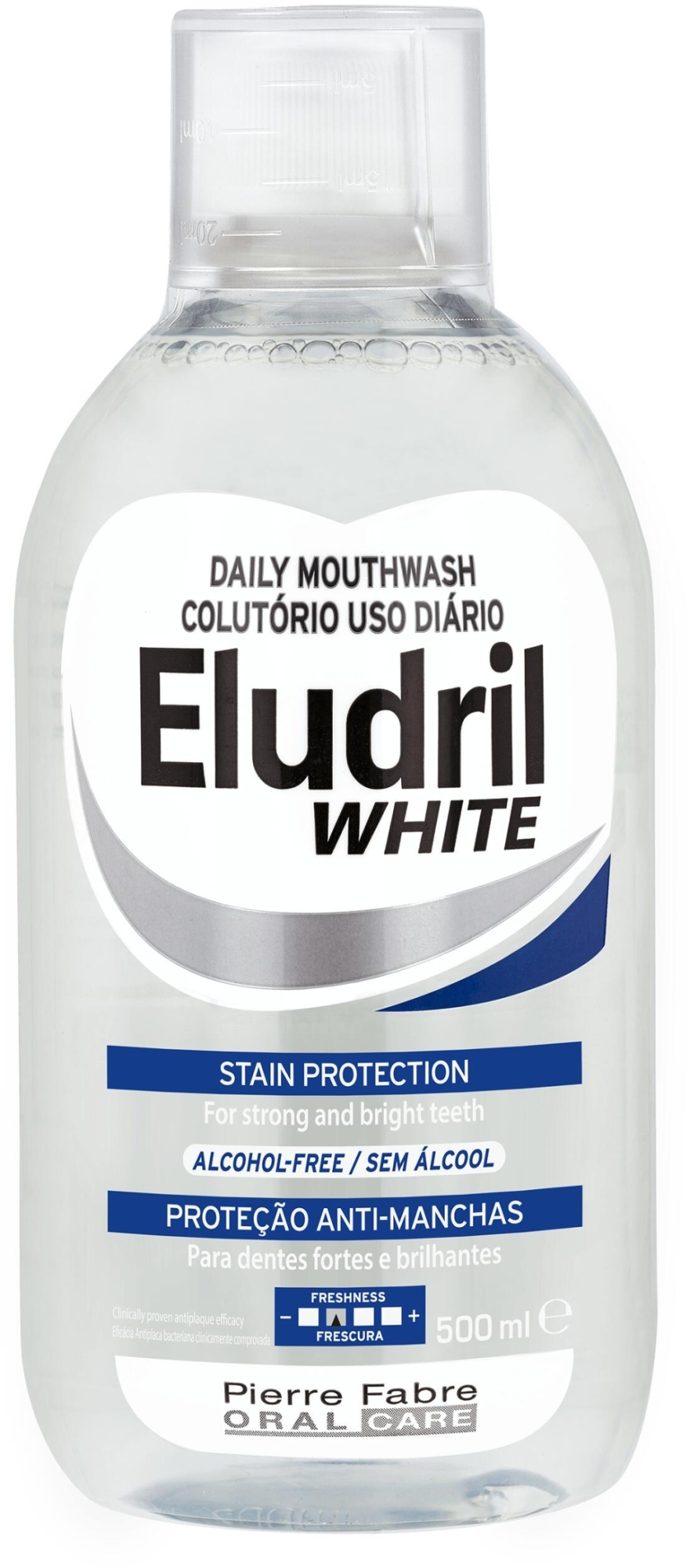 Mundwasser - Pierre Fabre Eludril White Mouthwash — Bild 500 ml