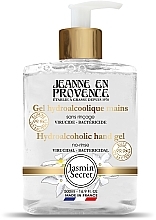 Düfte, Parfümerie und Kosmetik Jeanne en Provence Jasmin Secret - Hydroalkoholisches Gel für die Hände mit Spender