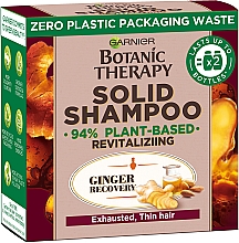Düfte, Parfümerie und Kosmetik Festes Shampoo für feines Haar mit Ingwer - Garnier Botanic Therapy Solid Shampoo