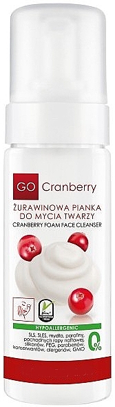Gesichtsreinigungsschaum mit Cranberry-Extrakt - GoCranberry — Bild N1