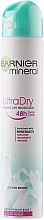 Deospray Antitranspirant - Garnier Mineral Ultra Dry 48h Deodorant — Bild N1