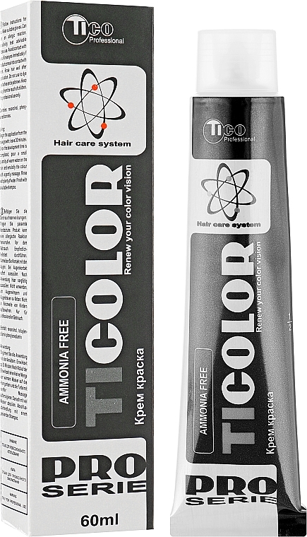 Permanente, professionelle Creme-Haarfarbe ammoniakfrei - Tico Professional Ticolor Ammonia Free — Bild N1