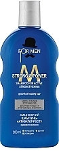 Kräftigender Shampoo-Aktivator für gesundes Haarwachstum - For Men Strong & Power Shampoo — Bild N1