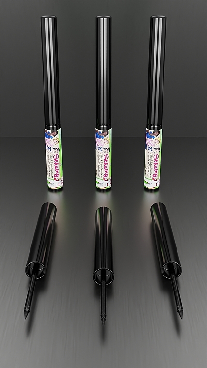 theBalm Ladies Schwing Liquid Eyeliner Trio (Flüssiger Eyeliner 3 x1.7ml) - Make-up Set  — Bild N12