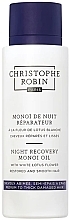Nachtpflegeöl für das Haar Monoi mit weißem Lotus - Christophe Robin Night Recovery Monoi Oil With White Lotus Flower — Bild N1