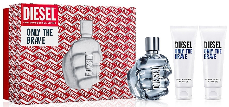 Duftset (Eau de Toilette 125ml + Duschgel 75ml + Duschgel 75ml)  - Diesel Only The Brave  — Bild N1