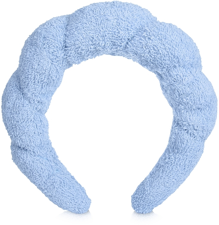 Haarreif Easy Spa blau - MAKEUP Spa Headband Face Washing Blue — Bild N5