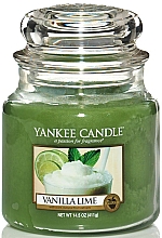 Duftkerze im Glas Vanilla Lime - Yankee Candle Vanilla Lime Jar — Bild N3