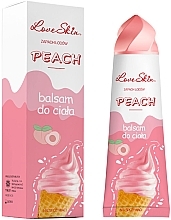 Körperbalsam mit Pfirsicheis-Duft - Love Skin Peach Body Balm — Bild N4