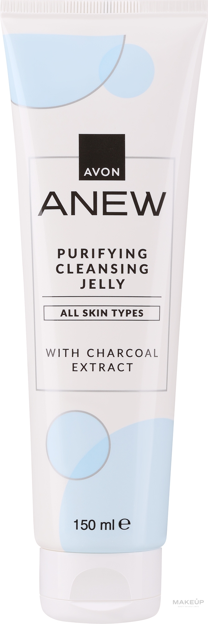 Reinigungsgelee für das Gesicht mit Aktivkohle - Avon Anew Purifying Jelly Cleanser With Charcoal Extract — Bild 150 ml