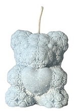 Düfte, Parfümerie und Kosmetik Dekorative Kerze Bär mit Beerenduft blau - KaWilamowski