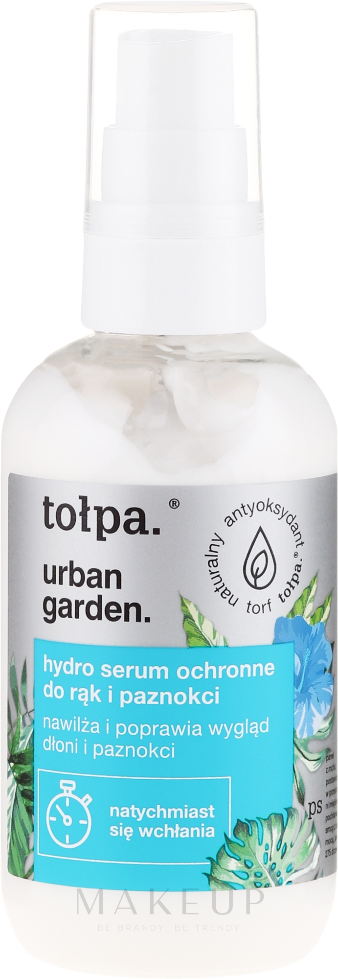 Feuchtigkeitsspendendes und schützendes Hand- und Nagelserum - Tolpa Urban Garden Hand & Nail Hydro Serum — Bild 100 ml