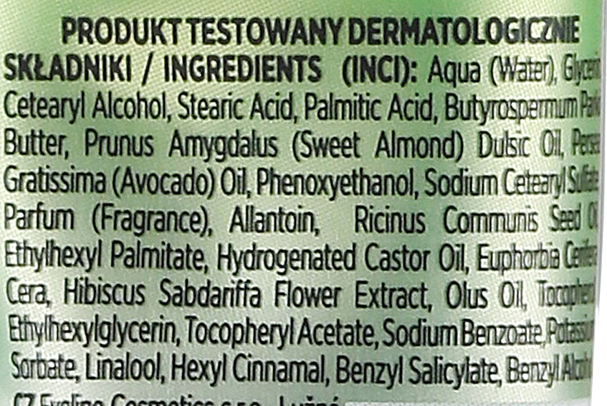 Regenerierende Handcreme mit Avocadoöl und Hibiskusextrakt - Eveline Cosmetics I Love Vegan Food Avocado & Hibiscus Hand Cream — Bild N2