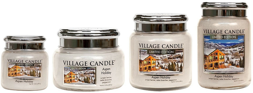 Duftkerze Aspen Holiday - Village Candle Aspen Holiday Glass Jar — Bild N3