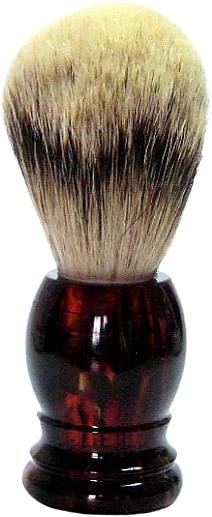 Rasierpinsel Havanna - Golddachs Shaving Brush Finest Badger Plastic Havana — Bild N1