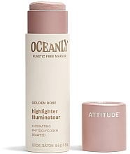 Düfte, Parfümerie und Kosmetik Highlighter in Stickform - Attitude Oceanly Cream Highlighter Stick 