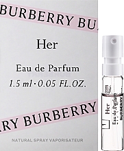 GESCHENK! Burberry Her - Eau de Parfum (Probe) — Bild N2