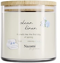Duftende Sojakerze Clean Linen - Nacomi Fragrances — Bild N1