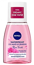 Zweiphasiger Make-up-Entferner - Nivea Rose Touch Waterproof Eye Make-Up Remover — Bild N1