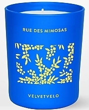 Düfte, Parfümerie und Kosmetik Velvetvelo Rue des Mimosas  - Duftkerze