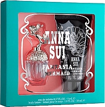 Düfte, Parfümerie und Kosmetik Anna Sui Fantasia Mermaid - Duftset (Eau de Toilette 5ml + Körperlotion 30ml) 