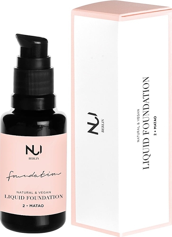 Flüssige Foundation - NUI Cosmetics Natural Liquid Foundation — Bild N1