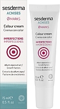 Tonisierende Creme für Narben nach Akne - SesDerma Laboratories Acnises Spot Colour Cream — Bild N2